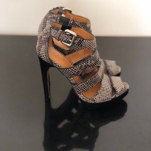KORS Michael Kors Snakeskin Booties